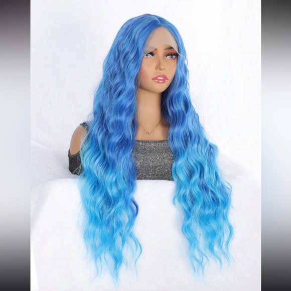 Synthetic U-shaped lace Wig Long Wavy Body Wavy Lace Wig For Women Lace Front - Picture 4 of 9